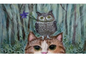 川越るみ作品展　きみとぼく